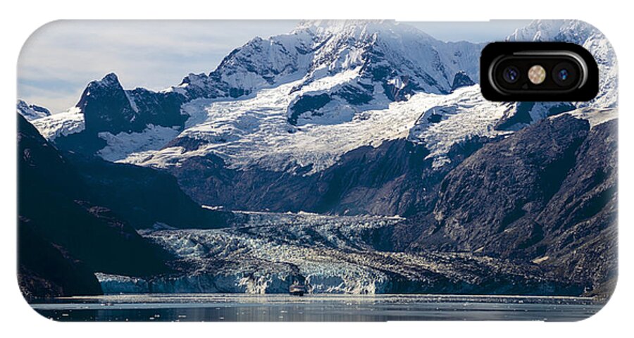 Glacier iPhone X Case featuring the photograph John Hopkins Glacier 3 by Richard J Cassato
