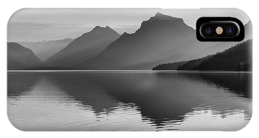 Glacier National Park iPhone X Case featuring the photograph Lake McDonald by Monte Stevens