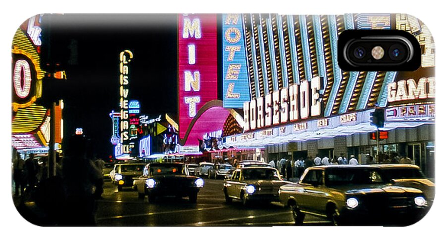Las Vegas iPhone X Case featuring the photograph Las Vegas 1964 II by Albert Seger