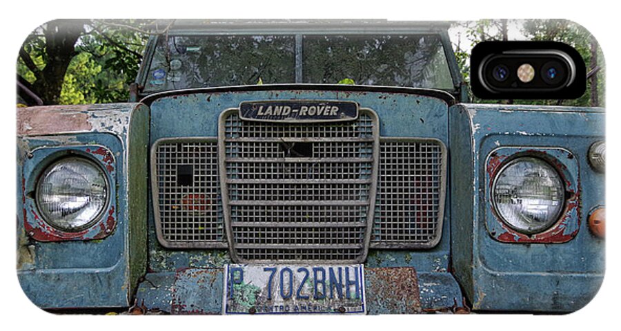 Land Rover iPhone X Case featuring the photograph Lazaro by Adam Reinhart