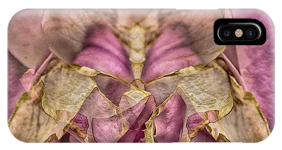 Butterfly iPhone X Case featuring the photograph Lether Butterfly Or Not by Paul Vitko