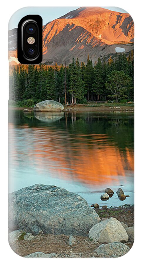 Brainard Lake iPhone X Case featuring the photograph Light Of The Mountain by John De Bord