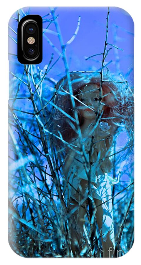 Fairy iPhone X Case featuring the photograph Lily Is Braver by Kate Purdy