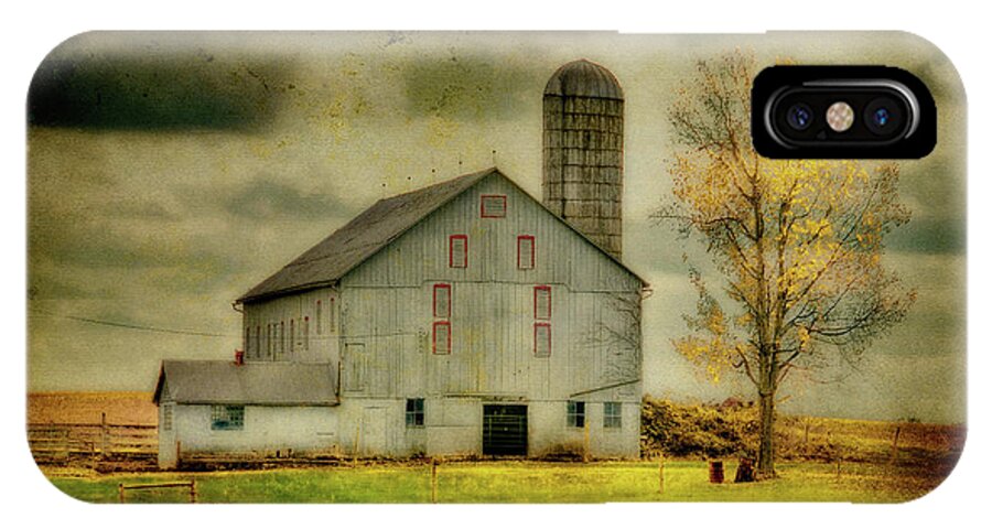 Barns iPhone X Case featuring the photograph Looking For Dorothy by Lois Bryan