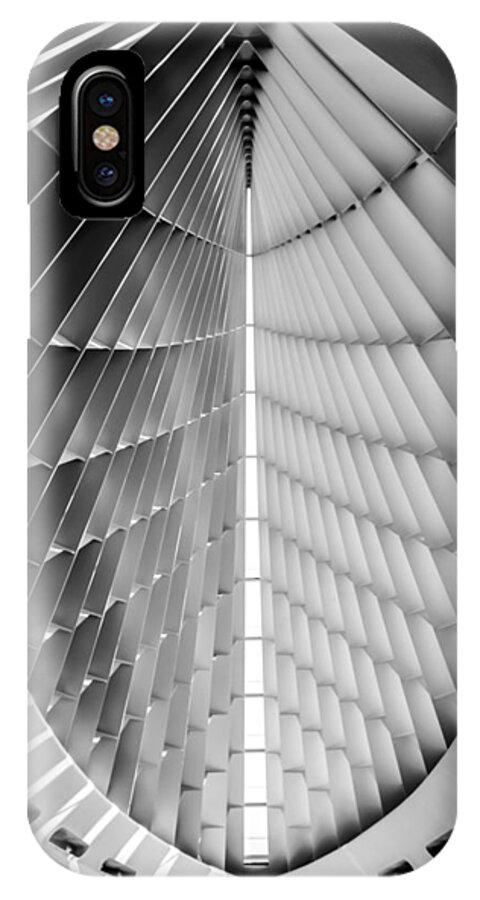 Architecture iPhone X Case featuring the photograph Looking Up by Wild Fotos