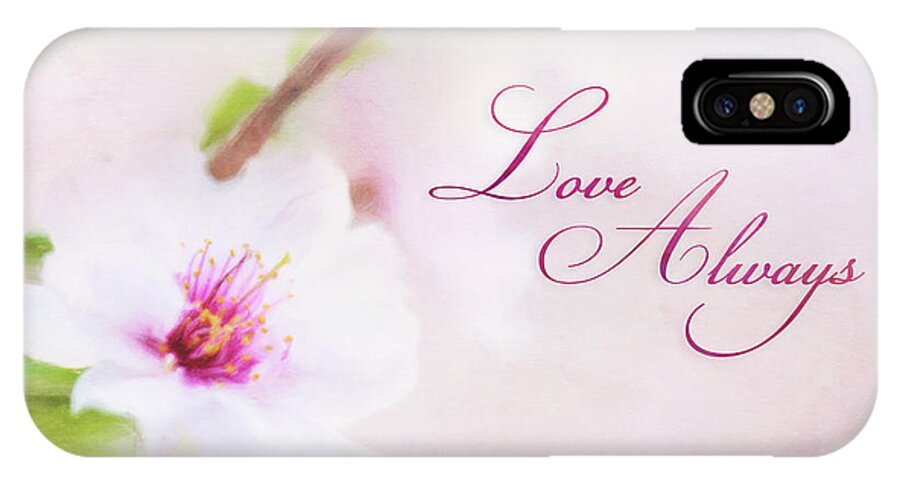 Love iPhone X Case featuring the photograph Love Always by Anita Pollak