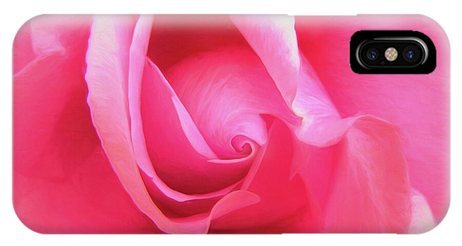 Love Pink iPhone X Case featuring the photograph Love Pink by Scott Cameron