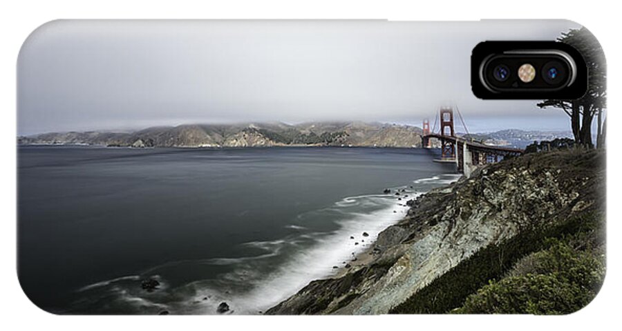 San Francisco iPhone X Case featuring the photograph Low Cloud by Chris Cousins