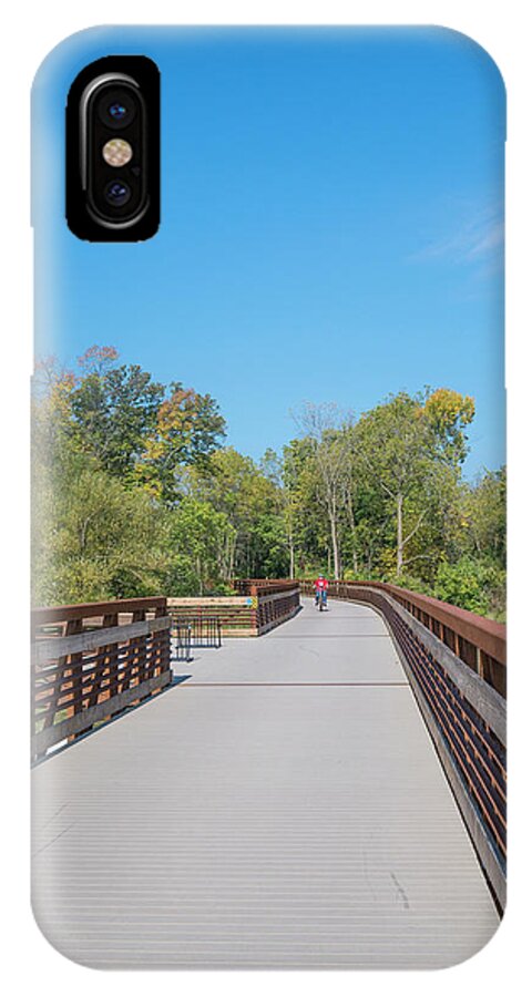 Lake iPhone X Case featuring the photograph Lower Yahara River Trail 5 - Madison - Wisconsin by Steven Ralser