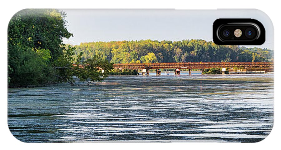 Lake iPhone X Case featuring the photograph Lower Yahara River Trail - Madison - Wisconsin by Steven Ralser