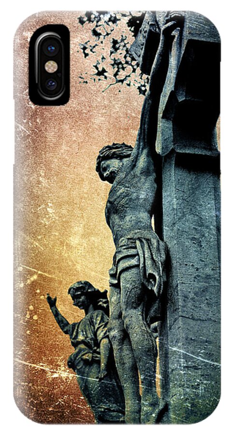 Cast iPhone X Case featuring the photograph Memorializing by Scott Wyatt