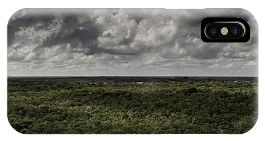 Jungle iPhone X Case featuring the photograph Mexican Jungle Panoramic by Jason Moynihan