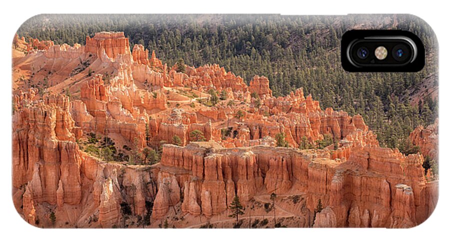 Bryce Canyon iPhone X Case featuring the photograph Mighty Fortress by Angela Moyer
