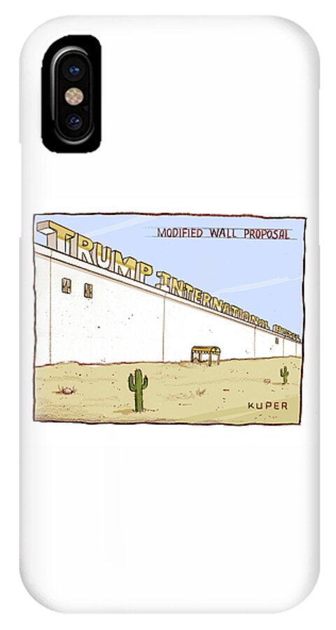Modified Wall Proposal iPhone X Case