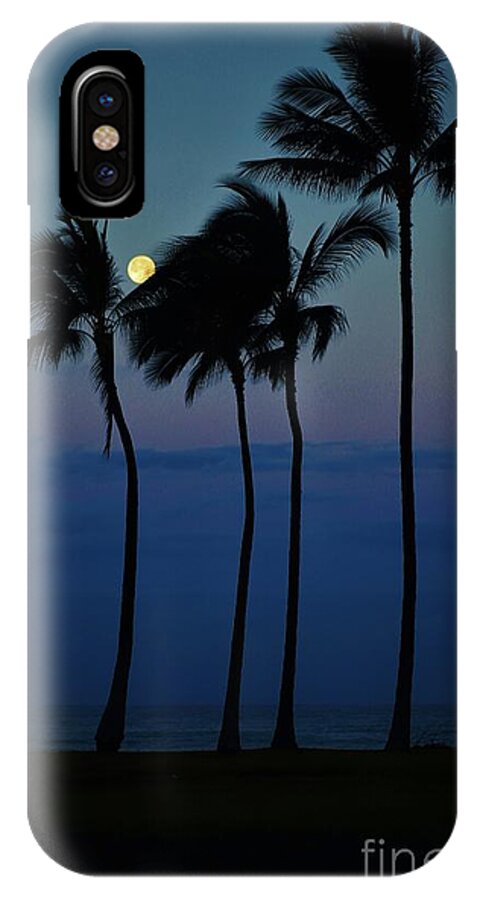 Full Moon iPhone X Case featuring the photograph Moonlight Magic by Craig Wood