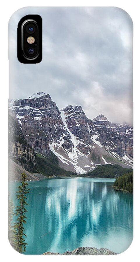 Art iPhone X Case featuring the photograph Moraine in the Summer by Jon Glaser
