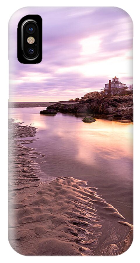 Good Harbor Beach iPhone X Case featuring the photograph Morning Glow Good Harbor by Michael Hubley