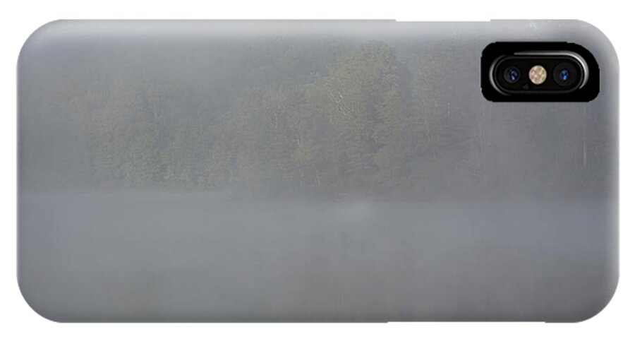 Lake iPhone X Case featuring the photograph Morning mist by David Irwin