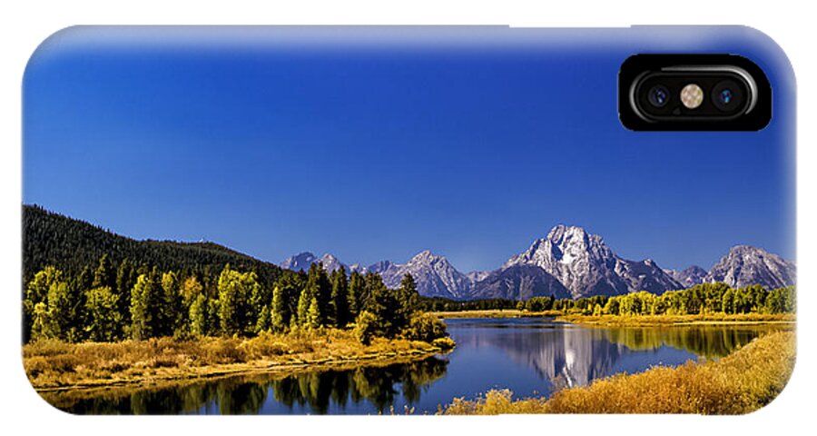 Landscape iPhone X Case featuring the photograph Mount Moran by Mark Jackson