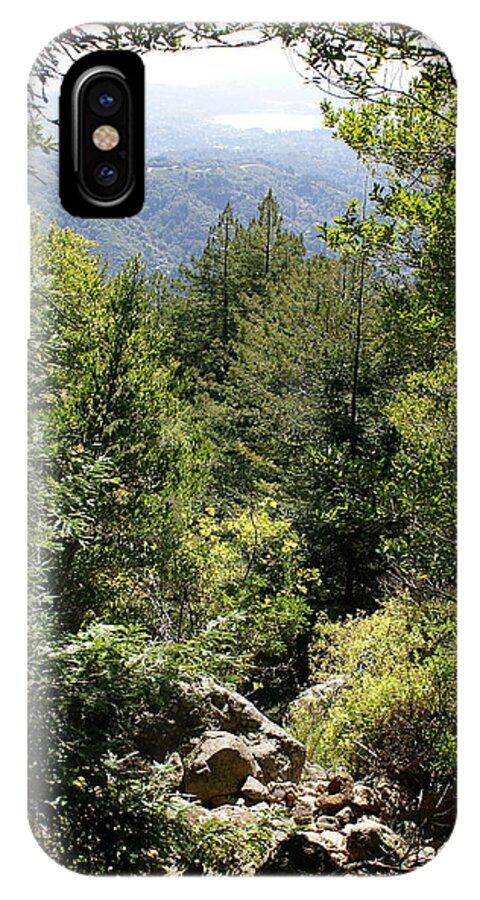 Mount Tamalpais iPhone X Case featuring the photograph Mount Tamalpais Forest View by Ben Upham III