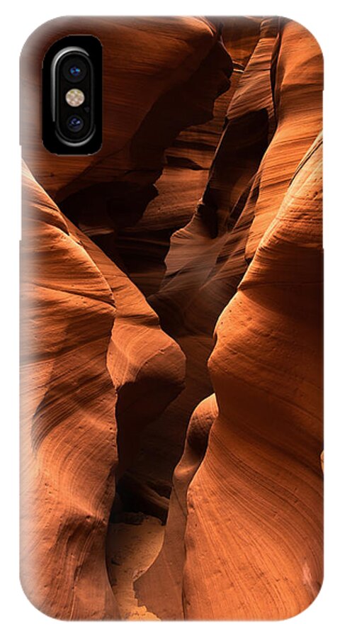 Canyon iPhone X Case featuring the photograph Narrow Passage by Carl Amoth