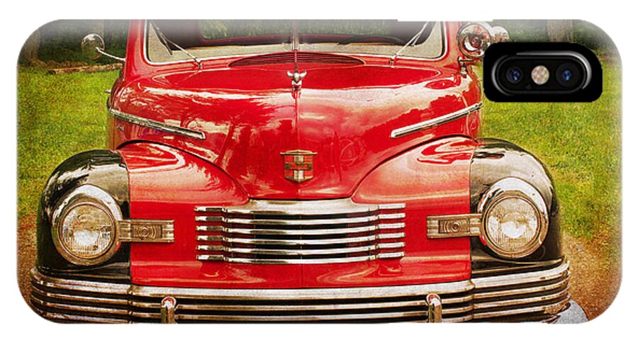 Vintage Car iPhone X Case featuring the photograph Nash Vintage Car by Dorothy Lee