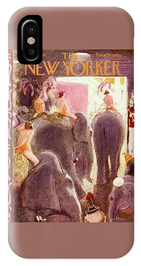 New Yorker April 7 1956 iPhone X Case