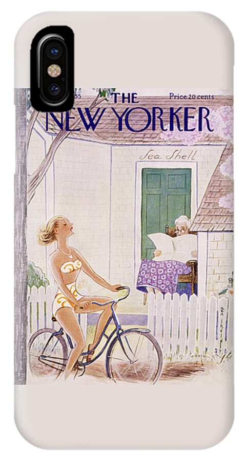 New Yorker August 6 1955 iPhone X Case