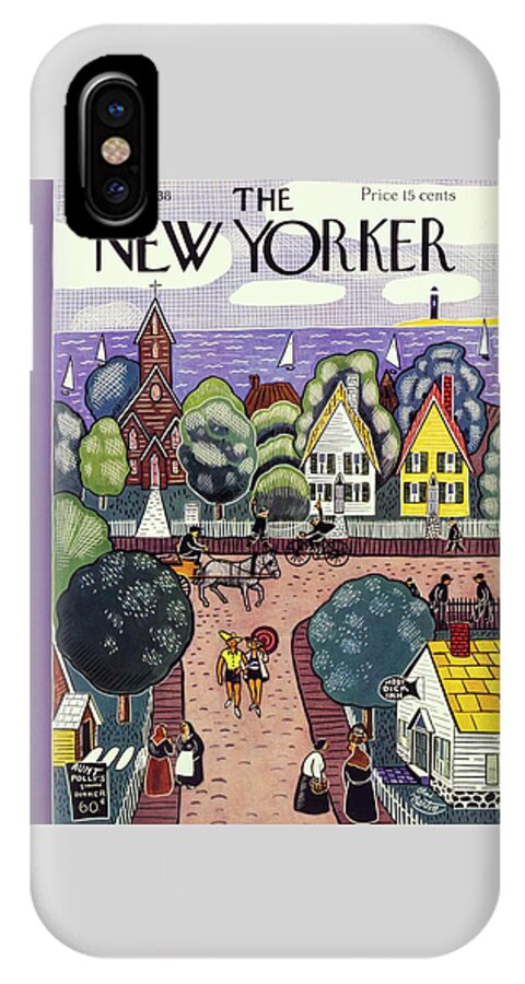 New Yorker August 6, 1938 iPhone X Case