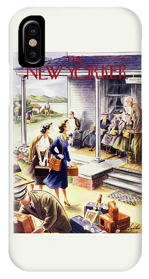 New Yorker July 24 1954 iPhone X Case