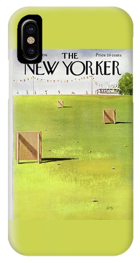 New Yorker May 26 1956 iPhone X Case