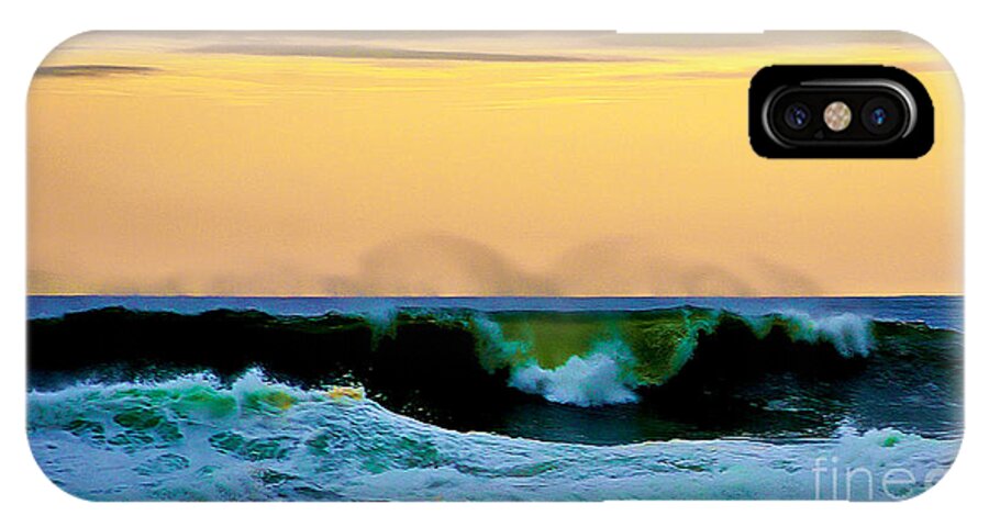 Powlet River iPhone X Case featuring the photograph Ocean power by Blair Stuart
