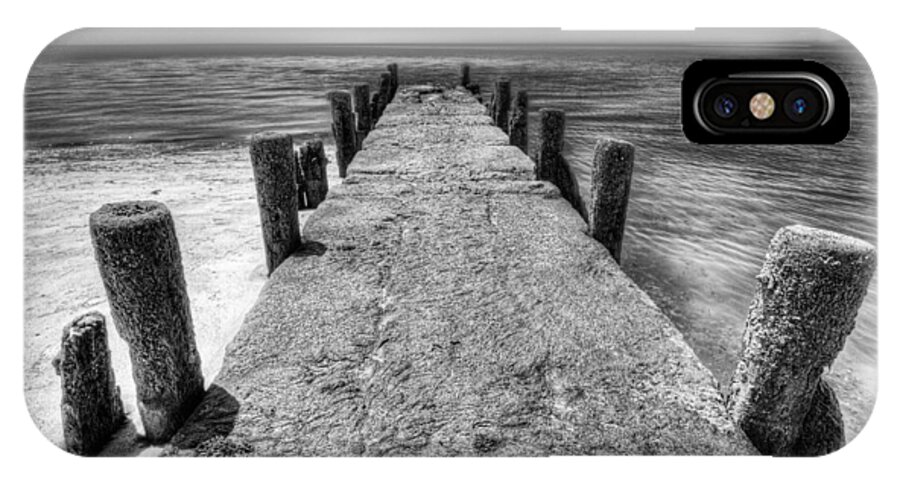 Old Truro Pier iPhone X Case featuring the photograph Old Pier by Darius Aniunas