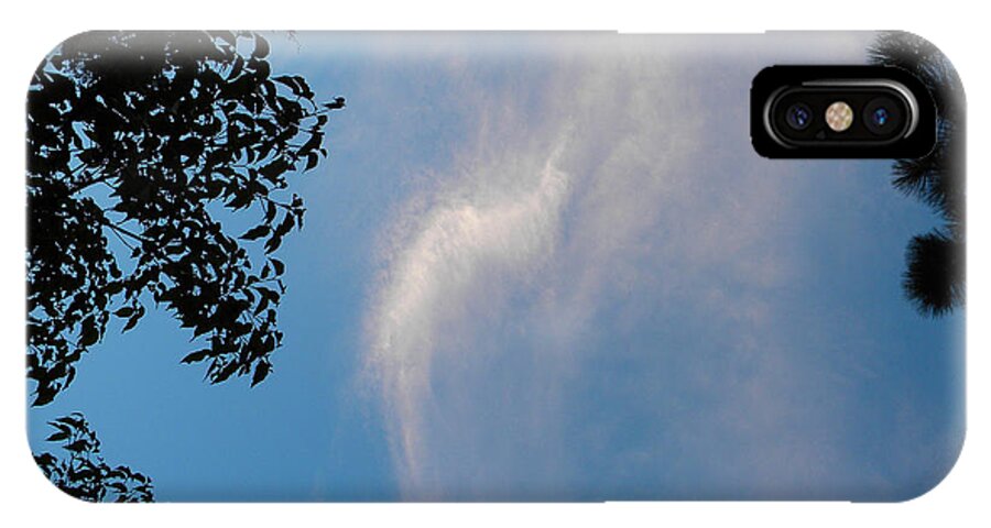 Angel iPhone X Case featuring the photograph Opening Windows From Heaven by Matthew Seufer