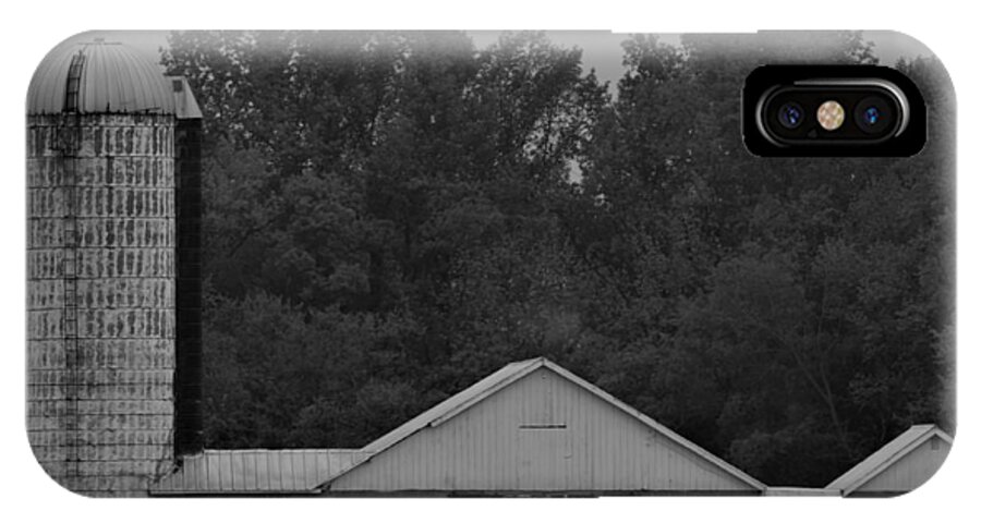 Barn iPhone X Case featuring the photograph Outbuildings by Robert Lowe