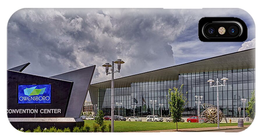 Owensboro Kentucky iPhone X Case featuring the photograph Owensboro Kentucky Convention Center by Wendell Thompson