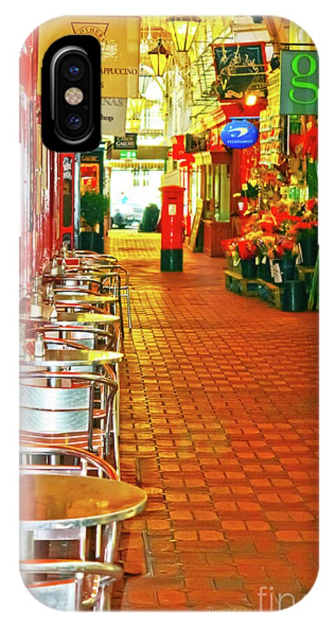 Oxford iPhone X Case featuring the photograph Oxford Covered Market HDR by Terri Waters