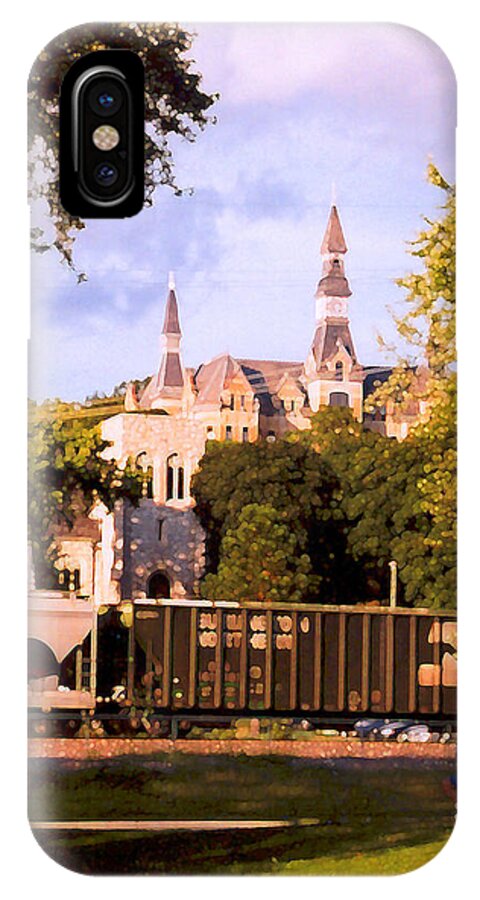Landscape iPhone X Case featuring the photograph Park University by Steve Karol