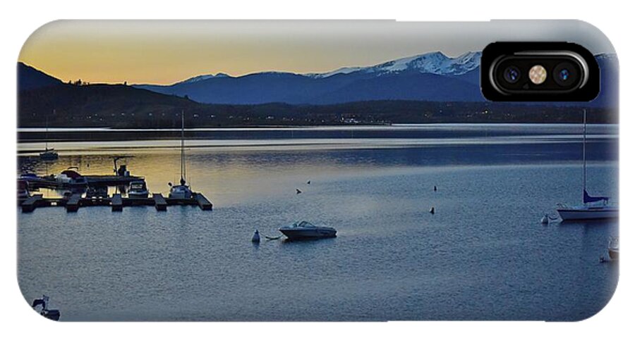 Colorado iPhone X Case featuring the photograph Peaceful Waters by Tracy Rice Frame Of Mind