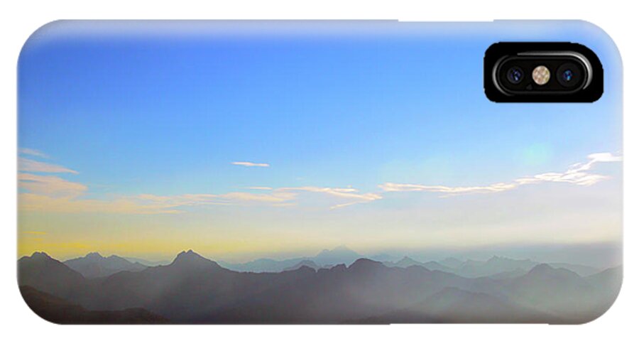 Landscape iPhone X Case featuring the photograph Pilchuck Sunrise by Brian O'Kelly
