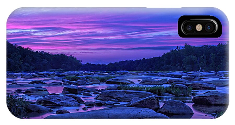 Pony Pasture Sunset iPhone X Case featuring the photograph Pony Pasture Sunset by Jemmy Archer