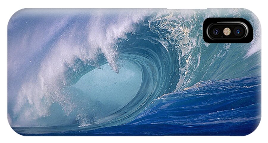 Afternoon iPhone X Case featuring the photograph Powerful Surf by Ron Dahlquist - Printscapes