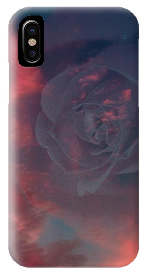 Sunset iPhone X Case featuring the photograph Promise of Love by Karen Musick