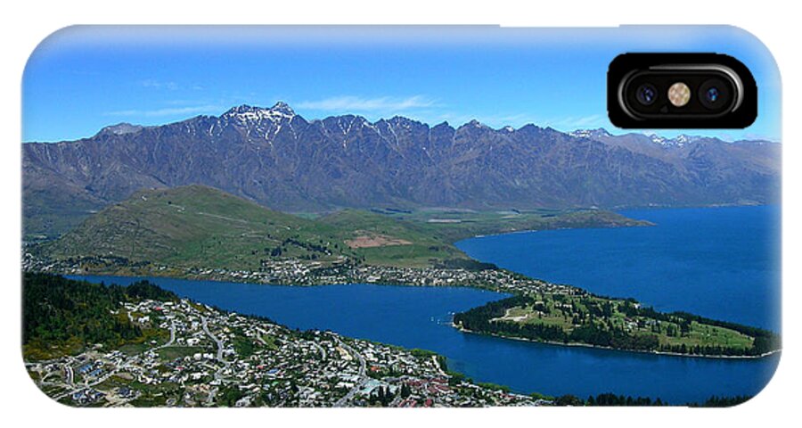 Queenstown iPhone X Case featuring the photograph Queenstown New Zealand by Sandy Taylor