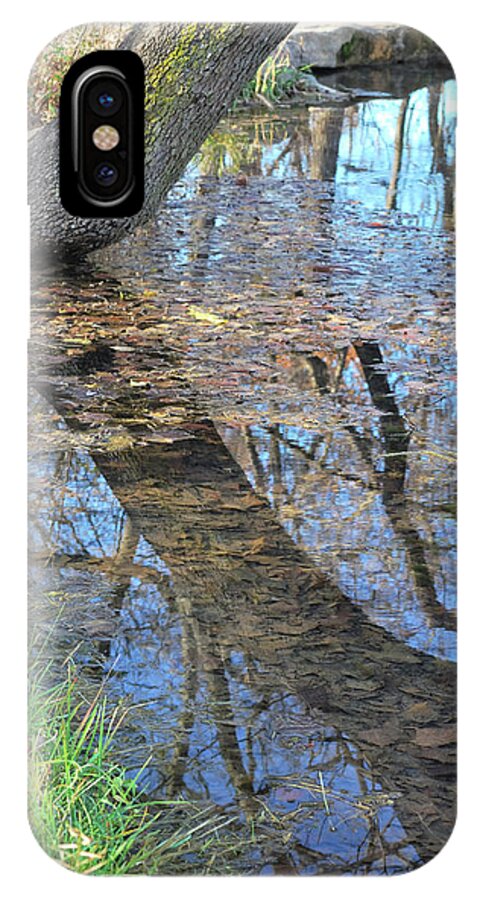 Pond iPhone X Case featuring the photograph Reflections I by Ron Cline