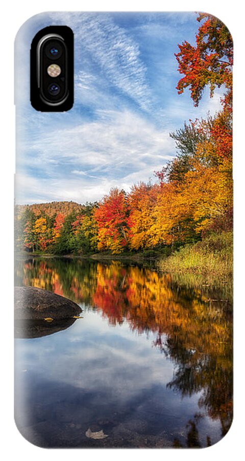 Mark Papke iPhone X Case featuring the photograph Reflections of Fall by Mark Papke