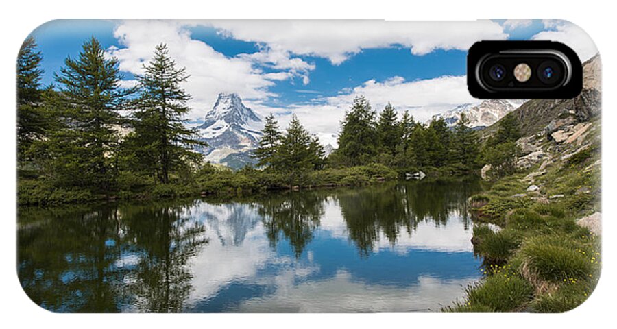Matterhorn iPhone X Case featuring the photograph Reflections by Scott Hafer