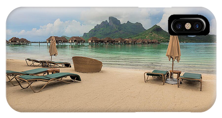 Resort iPhone X Case featuring the photograph Resort Life by Sharon Jones