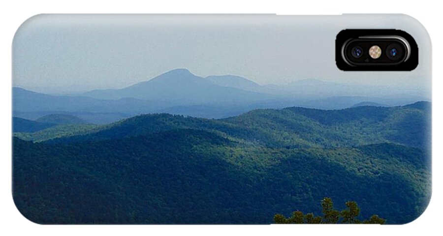 Mountains iPhone X Case featuring the photograph Rocky Mountain Overlook on the AT by Richie Parks