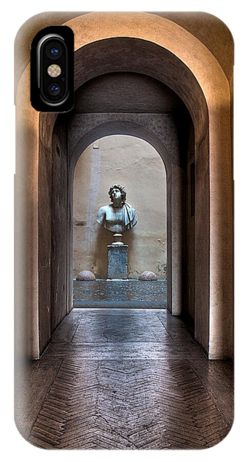 Entry iPhone X Case featuring the photograph Roman Entry by Peter Kennett